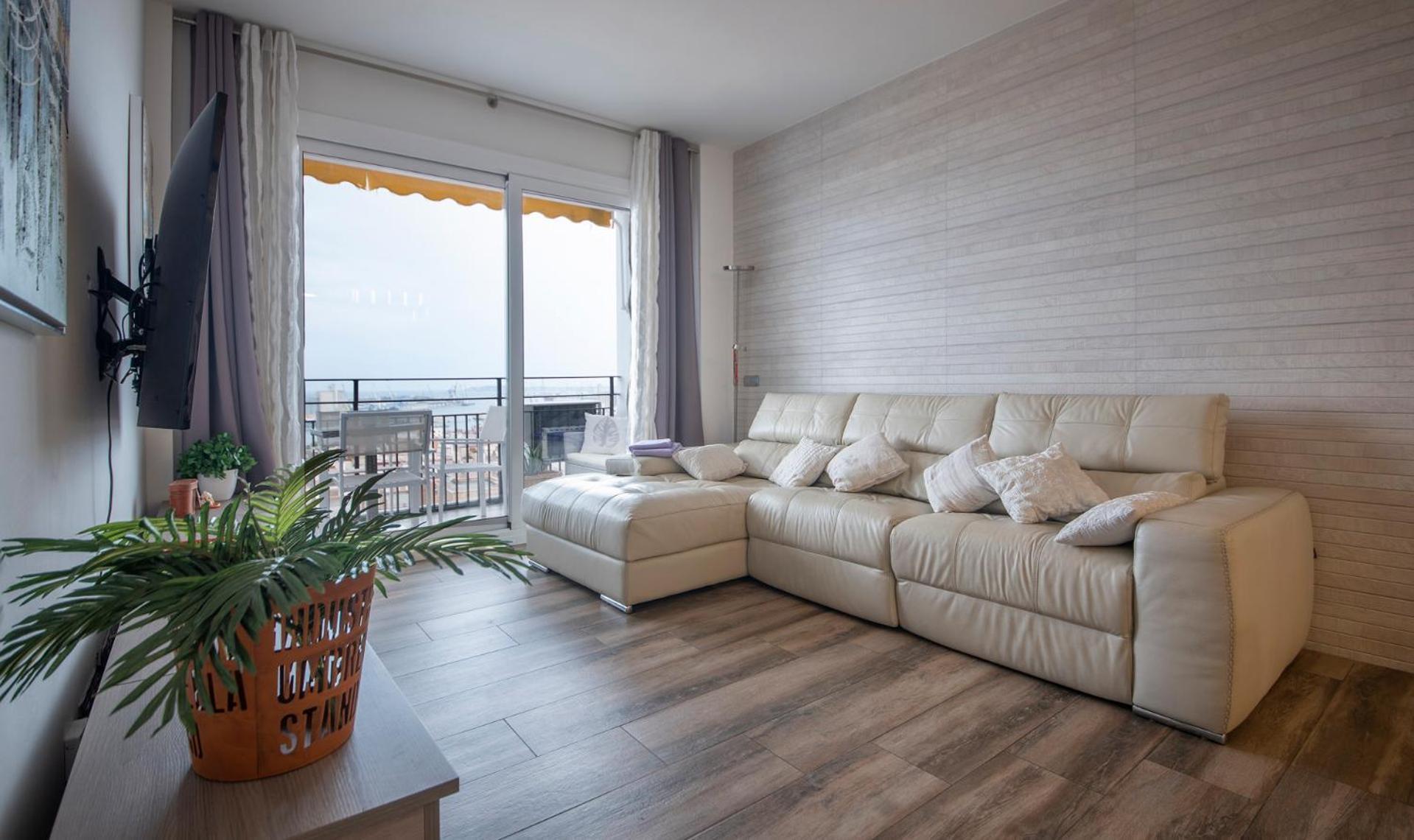 Apartamento Tarraco Homes-th139 Centrico Con Vistas Al Mar Y Parking *
