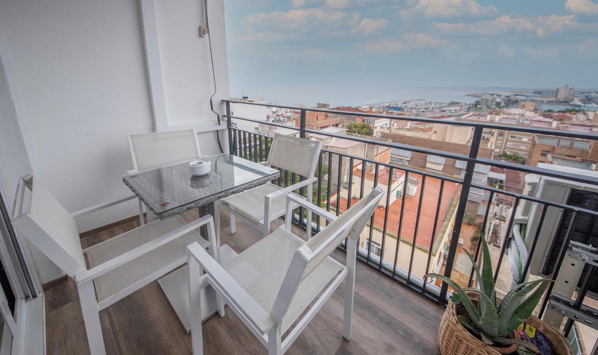 Tarraco Homes-th139 Centrico Con Vistas Al Mar Y Parking * Tarragona