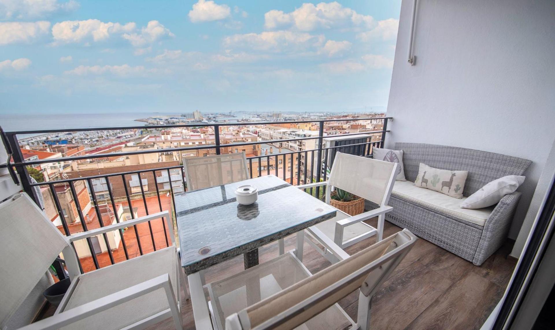 Apartamento Tarraco Homes-th139 Centrico Con Vistas Al Mar Y Parking *